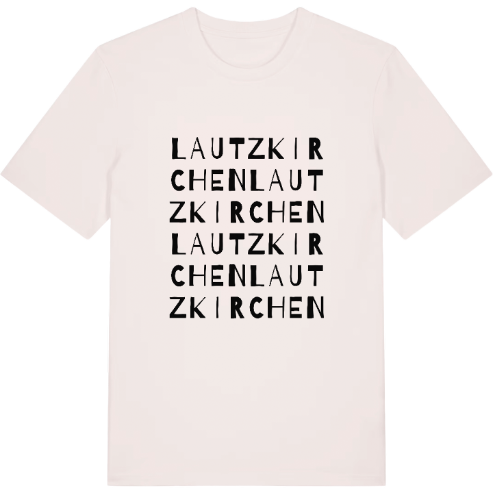 Lautzkirchen ordlek t-shirt – t-shirt från PinShirt