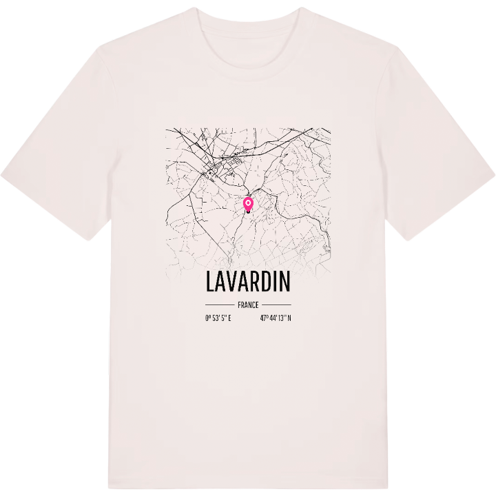 Lavardin karta t-shirt – t-shirt från PinShirt