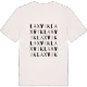 Laxvik ordlek t-shirt
