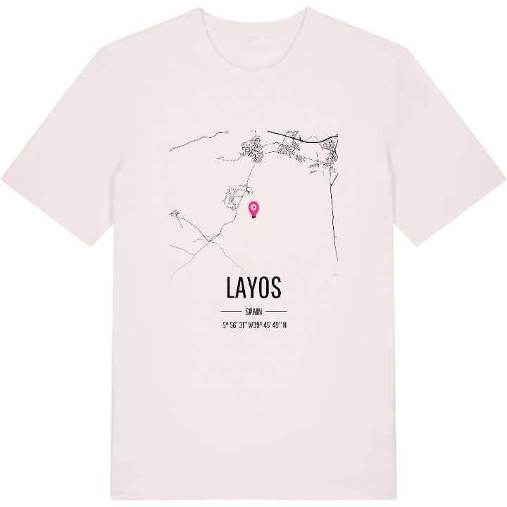 Layos karta t-shirt – t-shirt från PinShirt