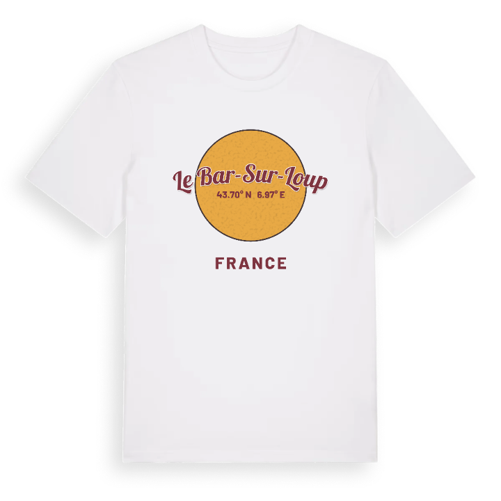 Le Bar-sur-Loup cirkel t-shirt – t-shirt från PinShirt