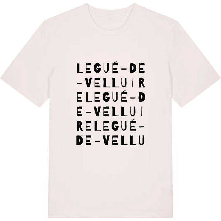 Le Gué-de-Velluire ordlek t-shirt – t-shirt från PinShirt