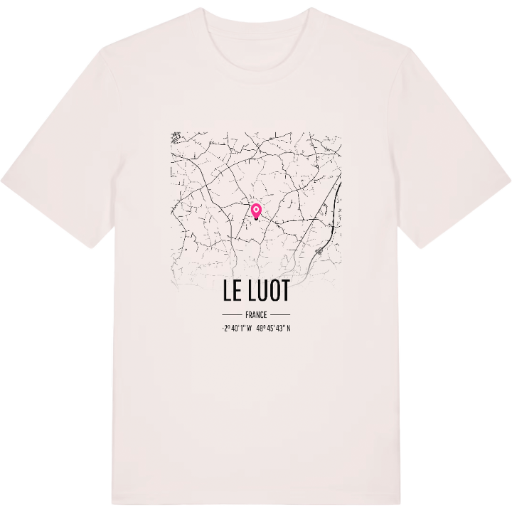 Le Luot karta t-shirt – t-shirt från PinShirt