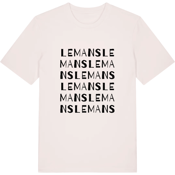 Le Mans ordlek t-shirt – t-shirt från PinShirt