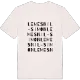 Le Mesnil-Simon ordlek t-shirt