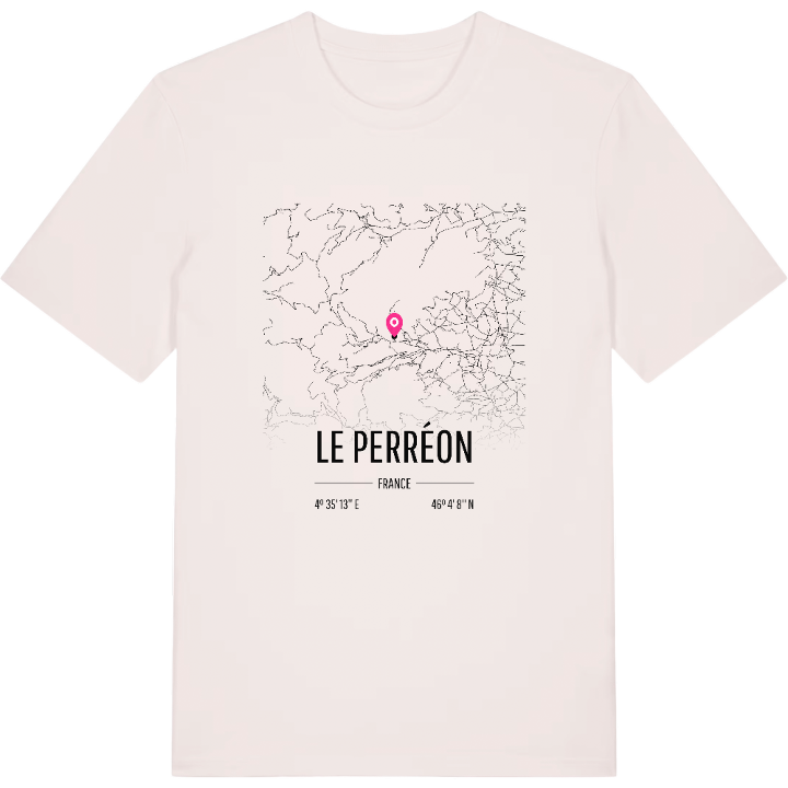Le Perréon karta t-shirt – t-shirt från PinShirt