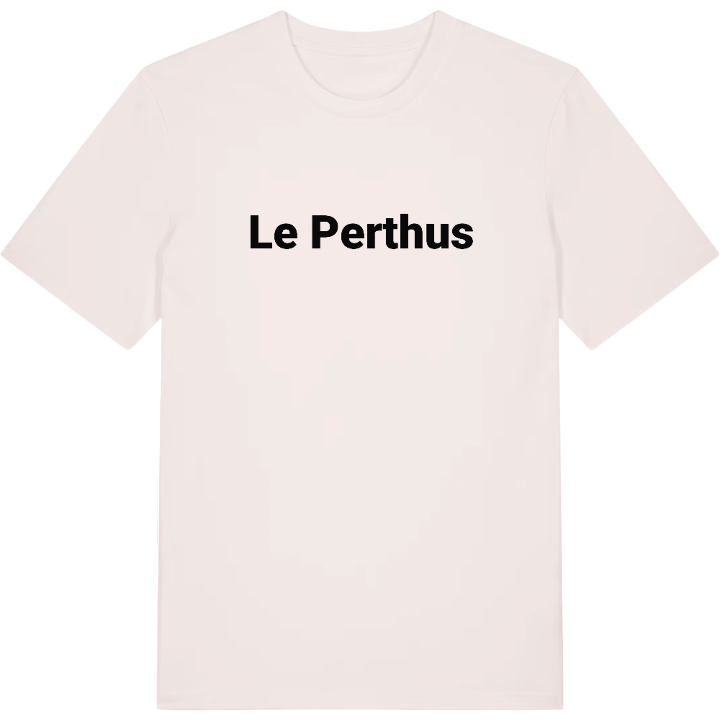 Le Perthus fetstil t-shirt – t-shirt från PinShirt