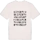 Le Perthus ordlek t-shirt