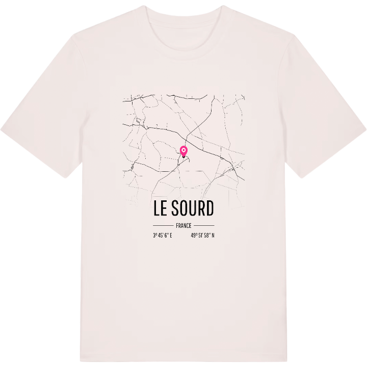 Le Sourd karta t-shirt – t-shirt från PinShirt