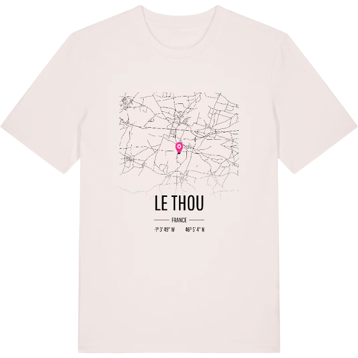 Le Thou karta t-shirt – t-shirt från PinShirt