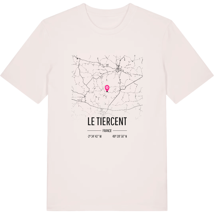 Le Tiercent karta t-shirt – t-shirt från PinShirt