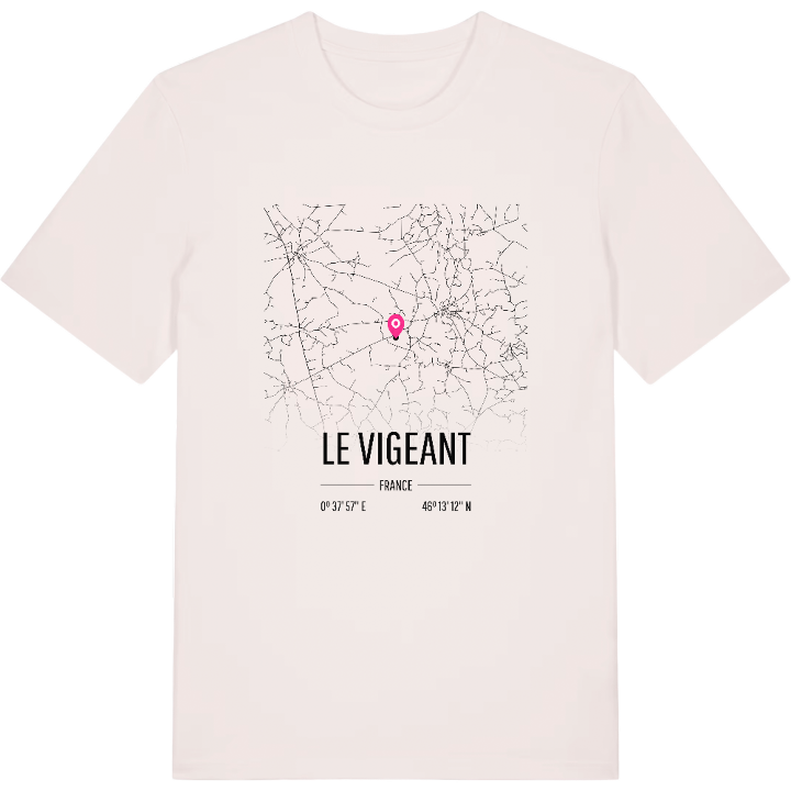 Le Vigeant karta t-shirt – t-shirt från PinShirt