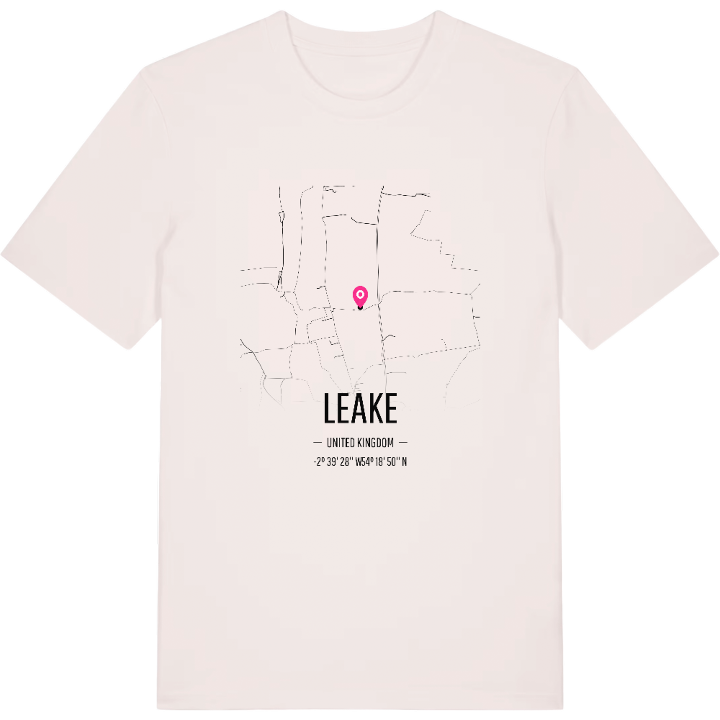 Leake karta t-shirt – t-shirt från PinShirt