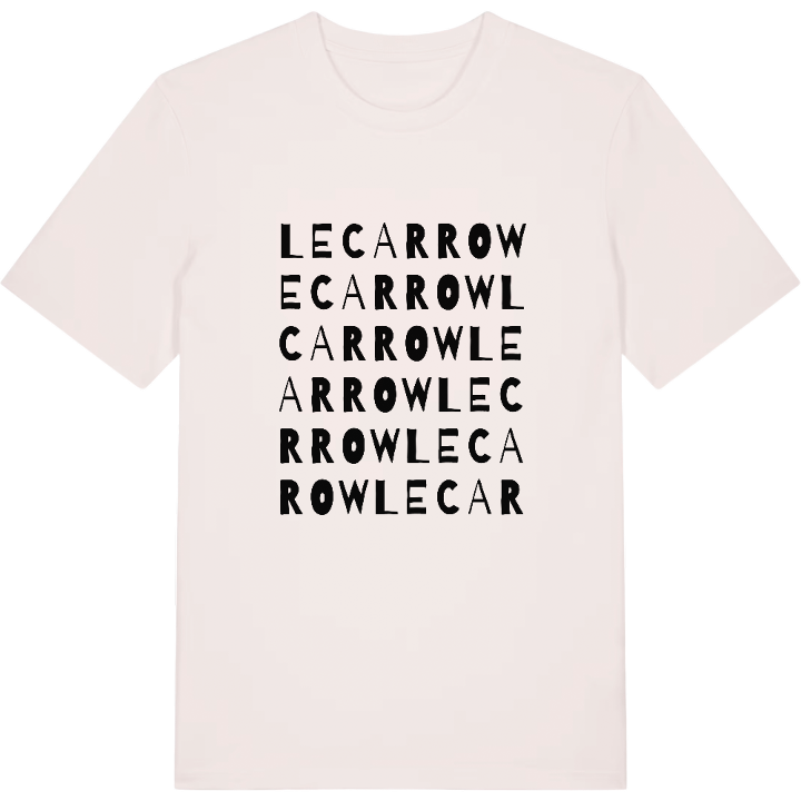 Lecarrow ordlek t-shirt – t-shirt från PinShirt
