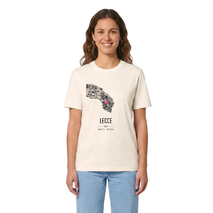 Lecce karta t-shirt – t-shirt från PinShirt