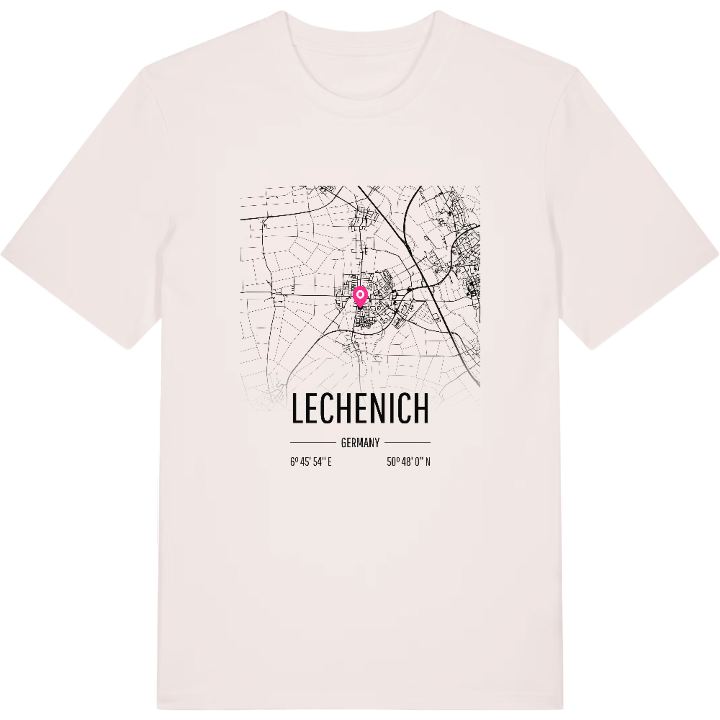 Lechenich karta t-shirt – t-shirt från PinShirt