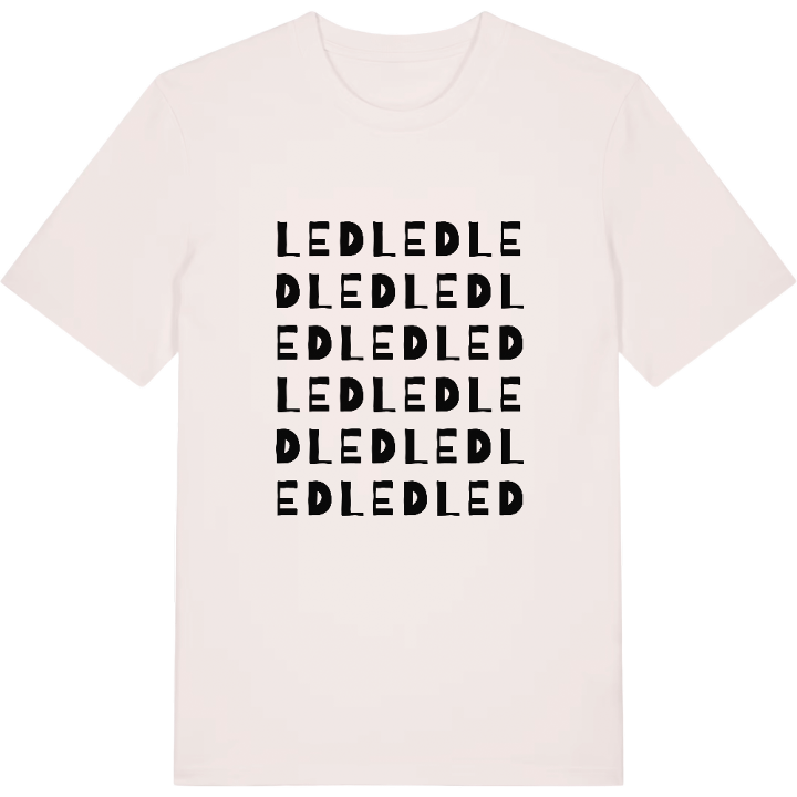 Led ordlek t-shirt – t-shirt från PinShirt