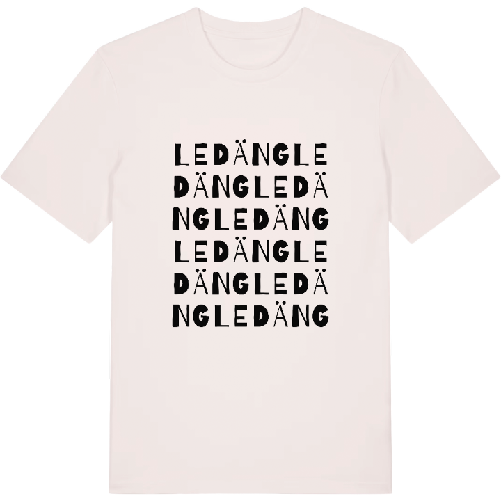 Ledäng ordlek t-shirt – t-shirt från PinShirt