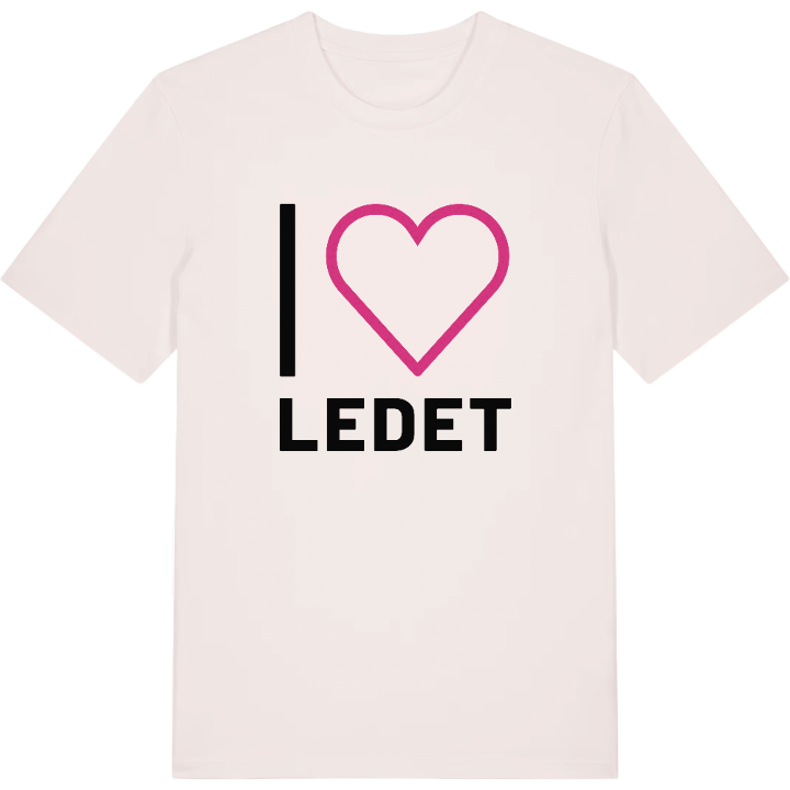 Jag älskar Ledet t-shirt stort tryck – t-shirt från PinShirt
