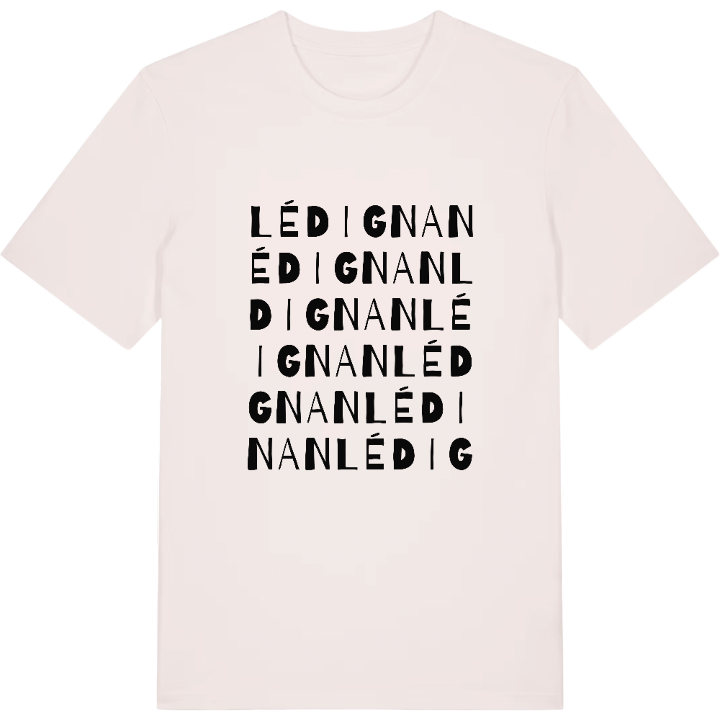 Lédignan ordlek t-shirt – t-shirt från PinShirt