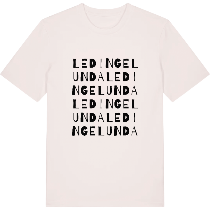 Ledingelunda ordlek t-shirt – t-shirt från PinShirt