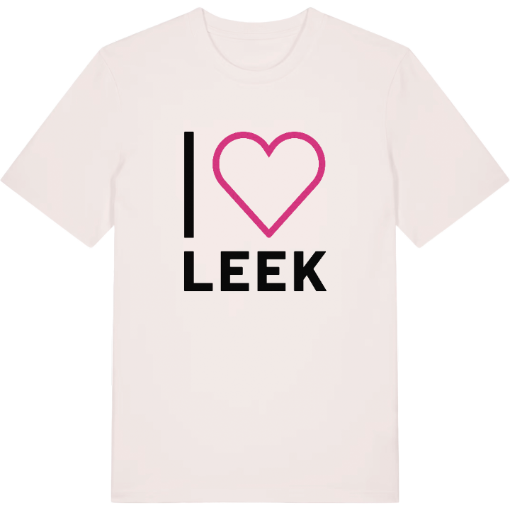 Jag älskar Leek t-shirt stort tryck – t-shirt från PinShirt