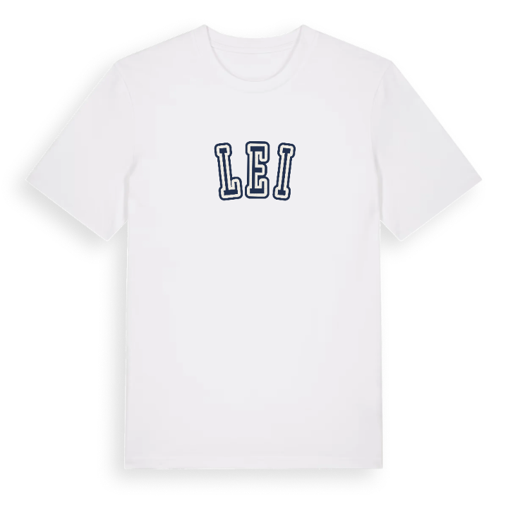 Lei college t-shirt – t-shirt från PinShirt