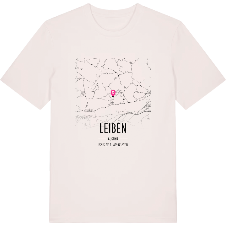 Leiben karta t-shirt – t-shirt från PinShirt