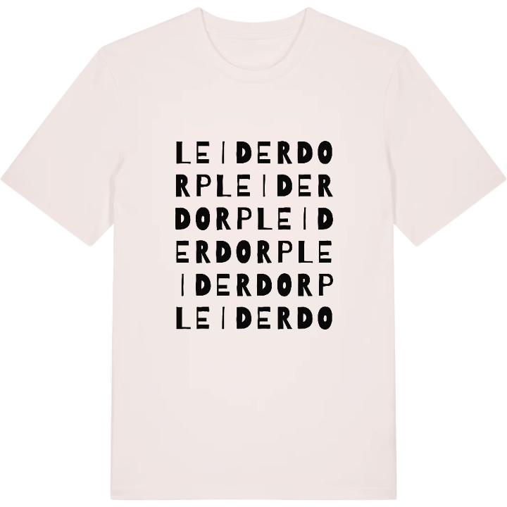 Leiderdorp ordlek t-shirt – t-shirt från PinShirt