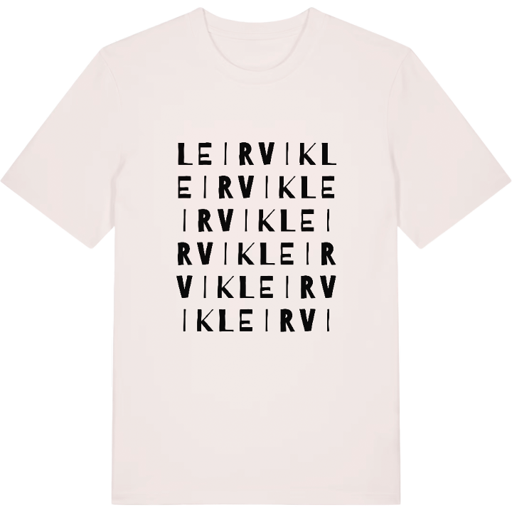 Leirvik ordlek t-shirt – t-shirt från PinShirt