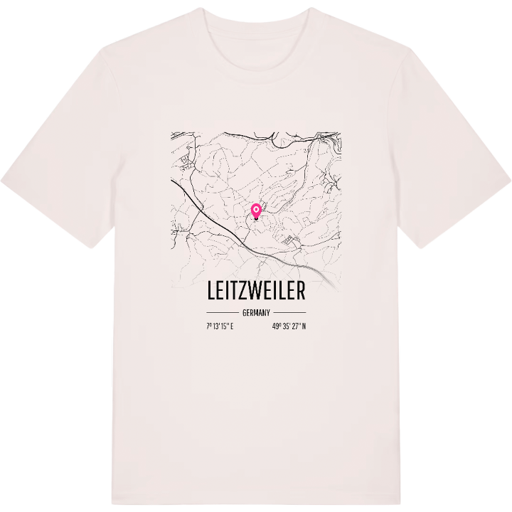 Leitzweiler karta t-shirt – t-shirt från PinShirt