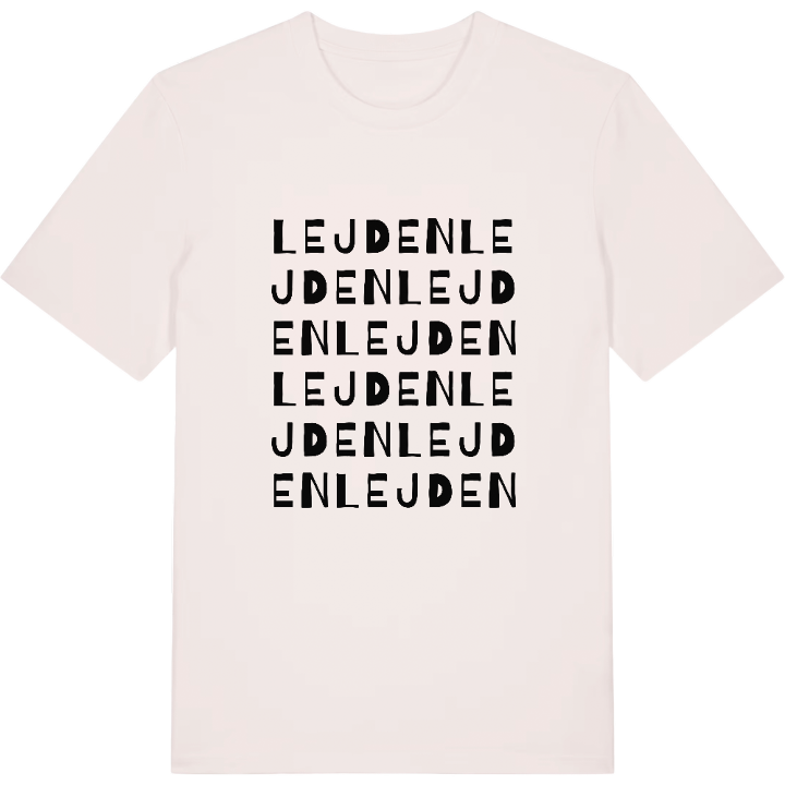 Lejden ordlek t-shirt – t-shirt från PinShirt