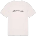 Lekarvallen böjd t-shirt