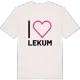 Jag älskar Lekum t-shirt stort tryck