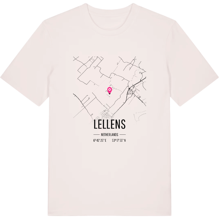 Lellens karta t-shirt – t-shirt från PinShirt