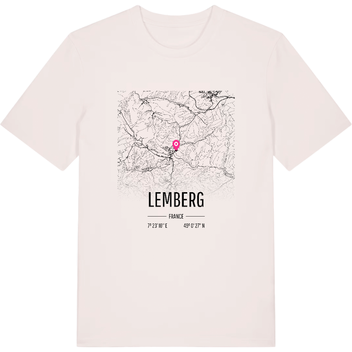 Lemberg karta t-shirt – t-shirt från PinShirt