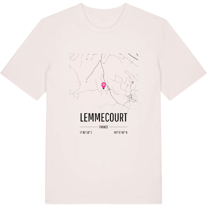 Lemmecourt karta t-shirt – t-shirt från PinShirt