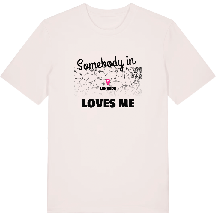 Någon i Lengede älskar mig t-shirt – t-shirt från PinShirt