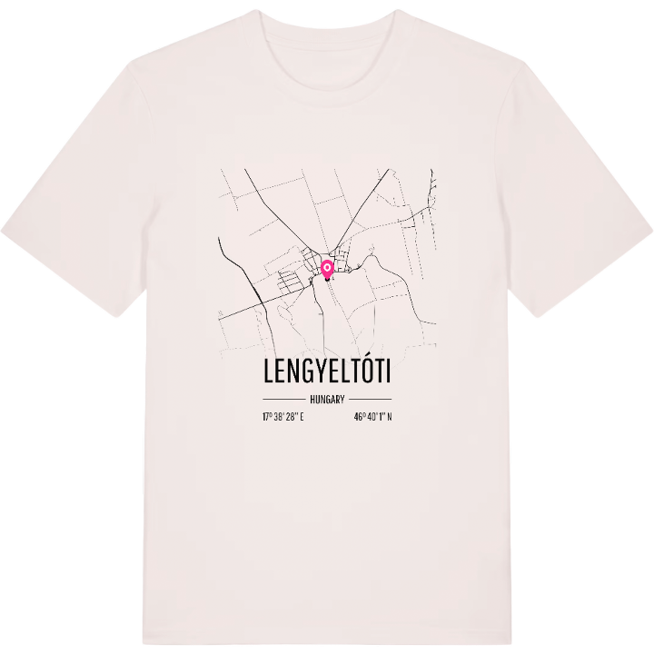 Lengyeltóti karta t-shirt – t-shirt från PinShirt