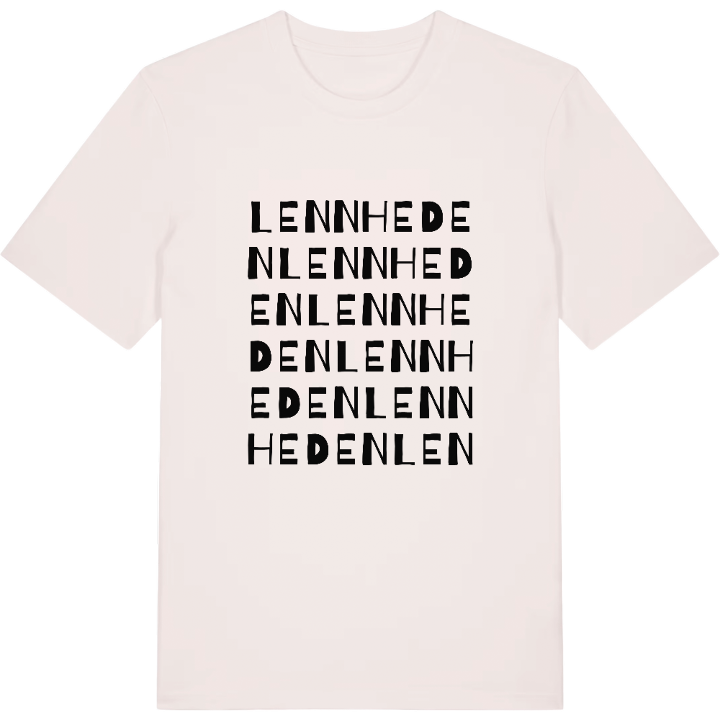 Lennheden ordlek t-shirt – t-shirt från PinShirt