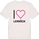 Jag älskar Lerbäck t-shirt stort tryck