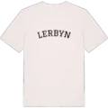 Lerbyn böjd t-shirt