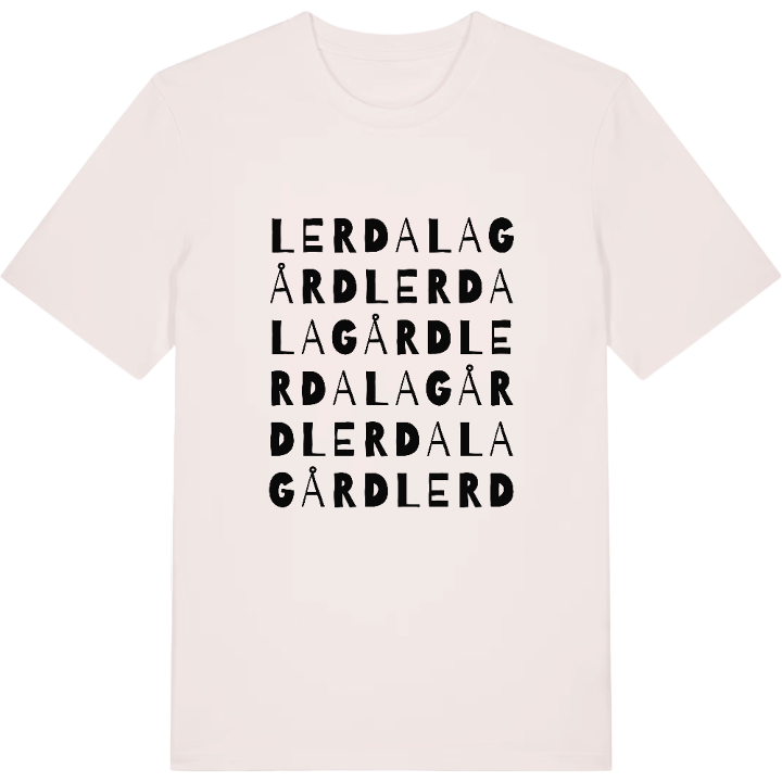 Lerdala gård ordlek t-shirt – t-shirt från PinShirt