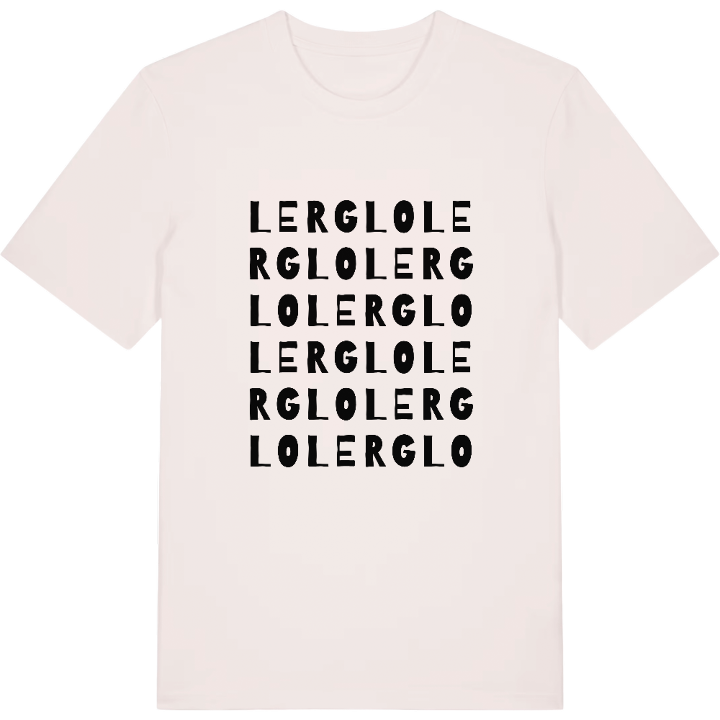 Lerglo ordlek t-shirt – t-shirt från PinShirt