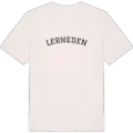 Lerheden böjd t-shirt