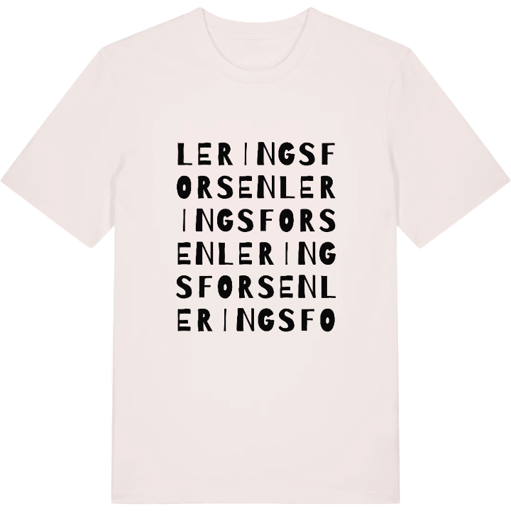 Leringsforsen ordlek t-shirt – t-shirt från PinShirt