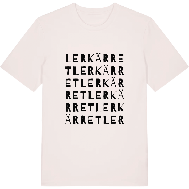 Lerkärret ordlek t-shirt – t-shirt från PinShirt