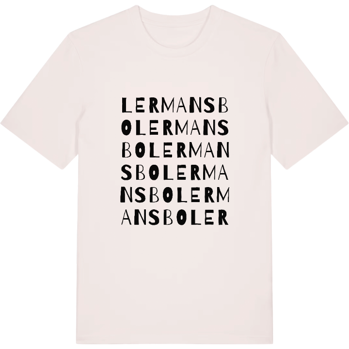 Lermansbo ordlek t-shirt – t-shirt från PinShirt