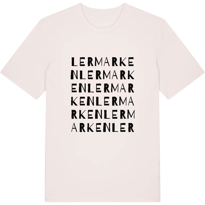 Lermarken ordlek t-shirt – t-shirt från PinShirt