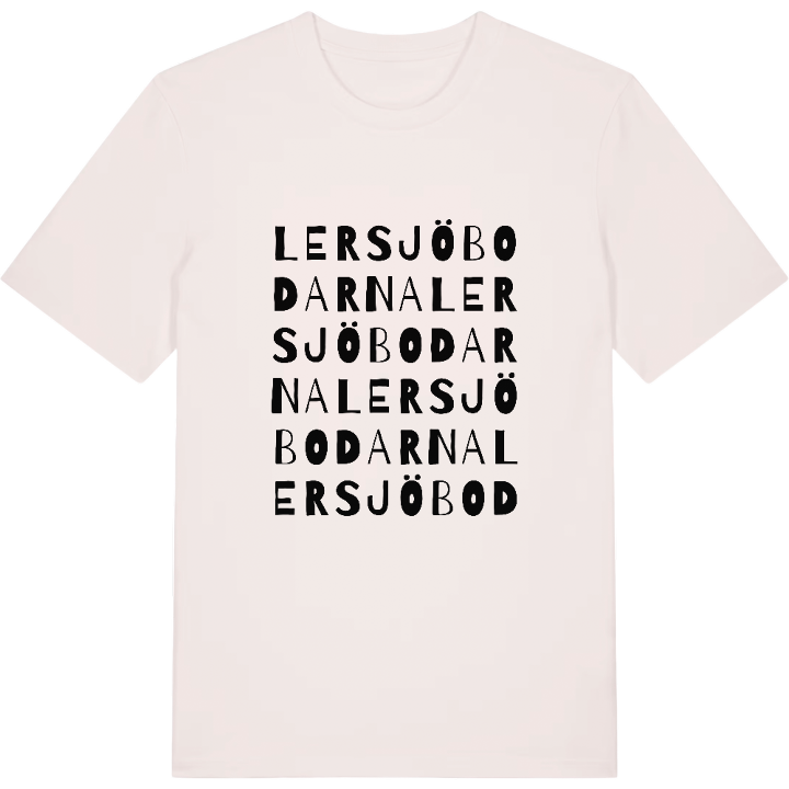 Lersjöbodarna ordlek t-shirt – t-shirt från PinShirt